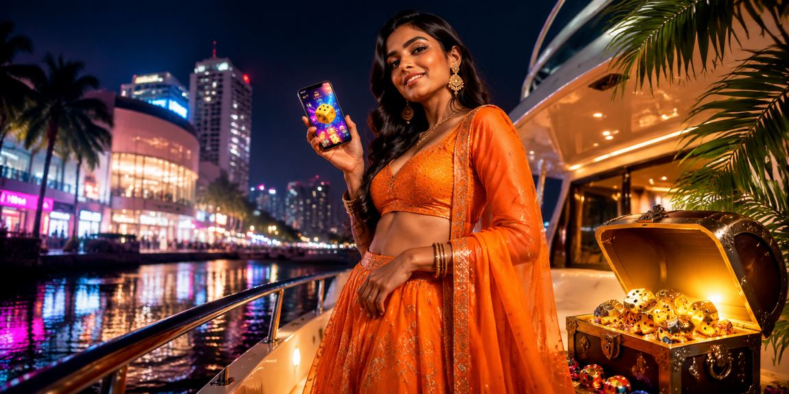Mumbai beach showing dice game fun and Indian players